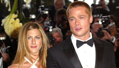 jennifer aniston e brad pitt|Brad Pitt made brutal dig at marriage to Jennifer。